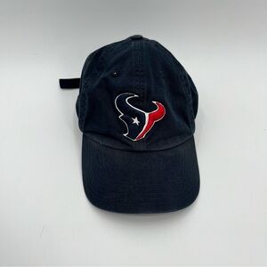 Distressed vintage NFL Houston Texans football 47 brand dad baseball cap hat